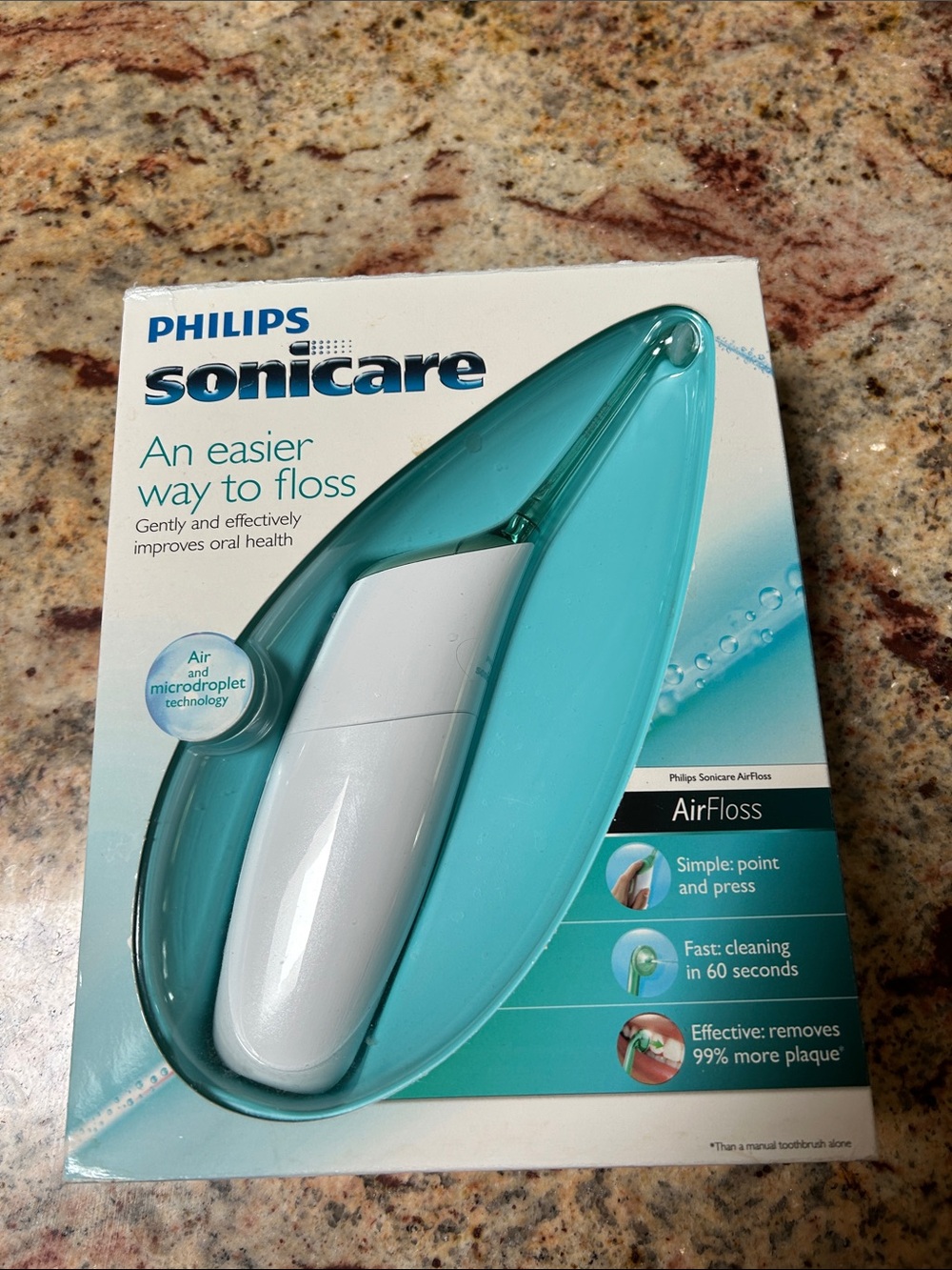 Philips Sonicare AirFloss - Teal and White